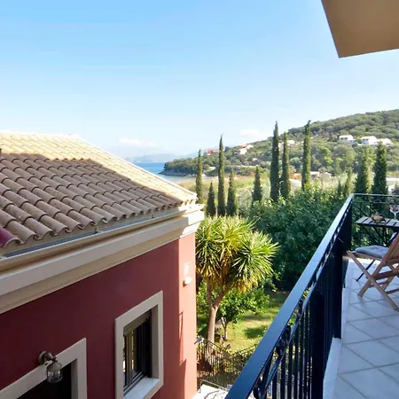 شقة فندقية Chrismos Luxury Corfu Apraos